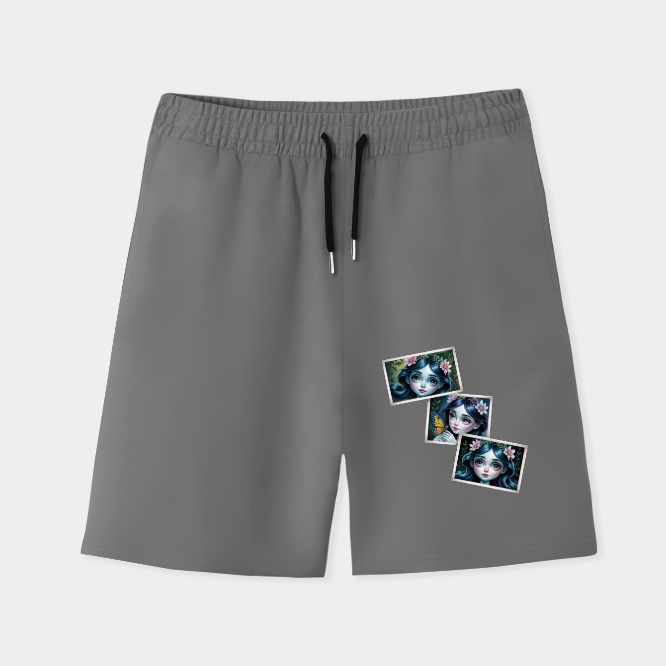 aesthetic bride Men's Quick-Dry Athletic Shorts