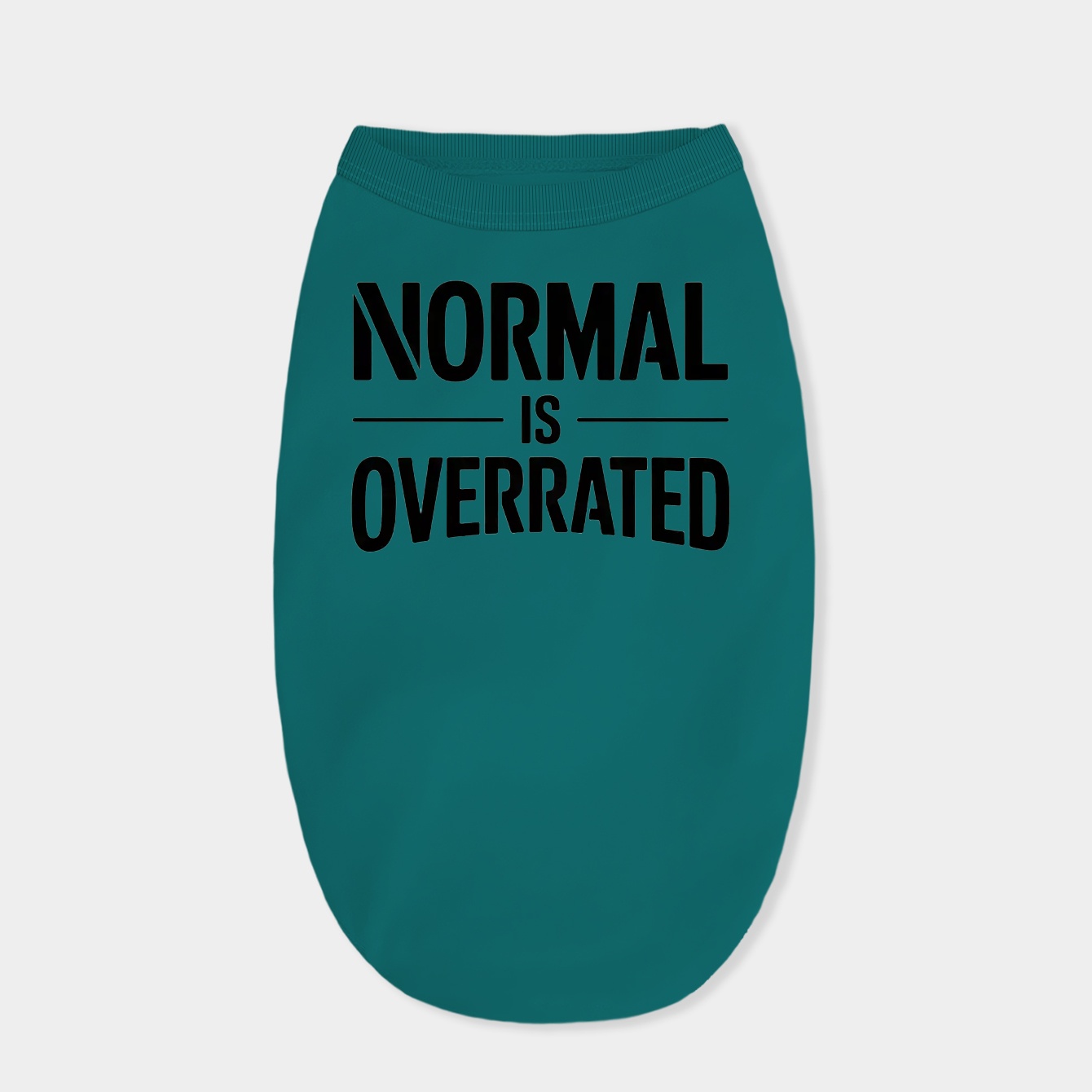 Normal is overrated Dog Shirt
