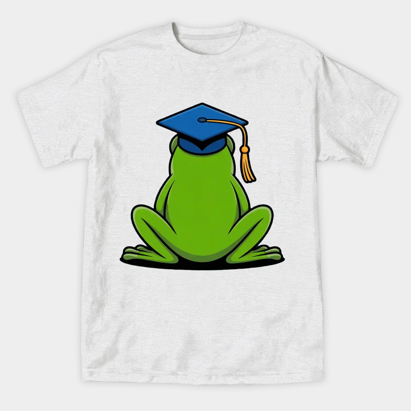 Frog Graduate Butt View