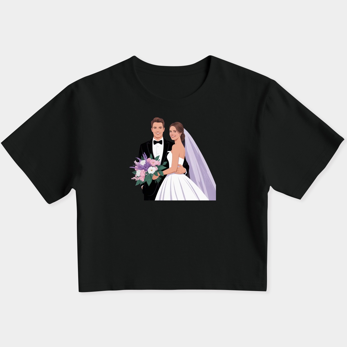 Bride Women's Slim Fit Baby Tee