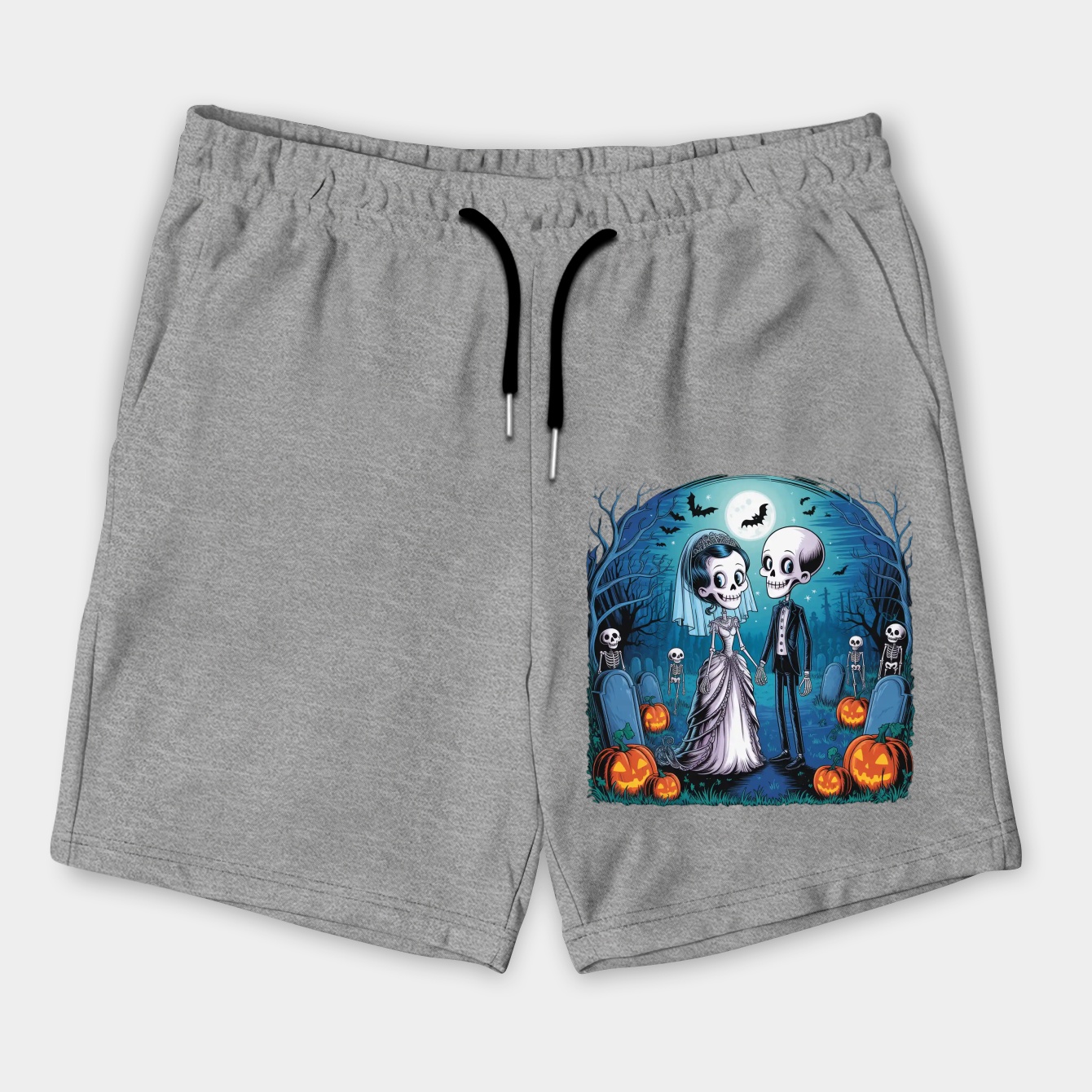 Corpse Bride Halloween Men's Shorts
