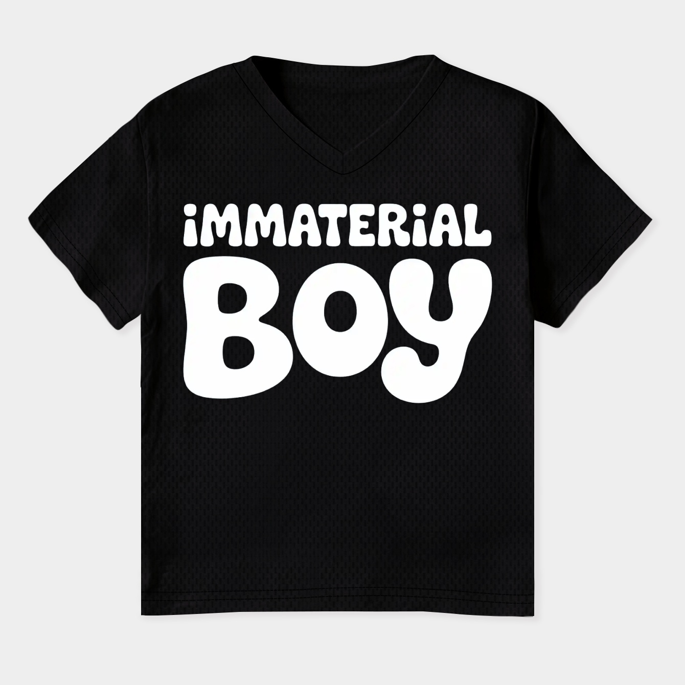 IMMATERIAL BOY Women's Plus Size V-Neck T-Shirt