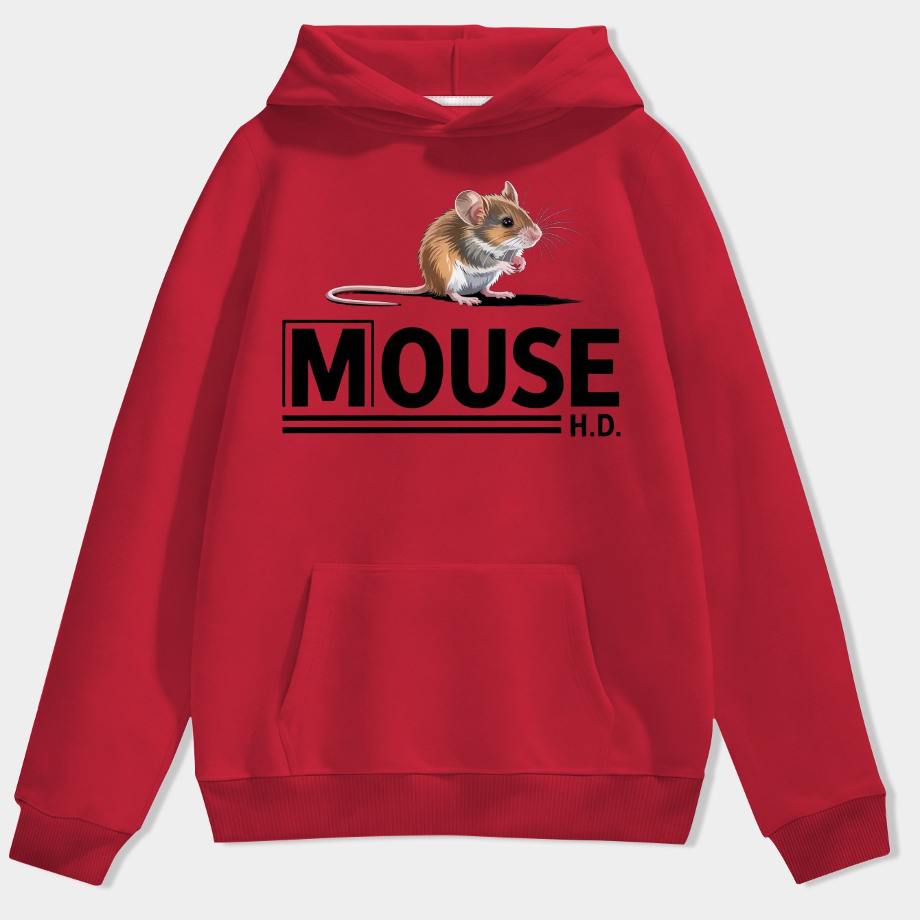 Mouse H.D. Men's Hoodie