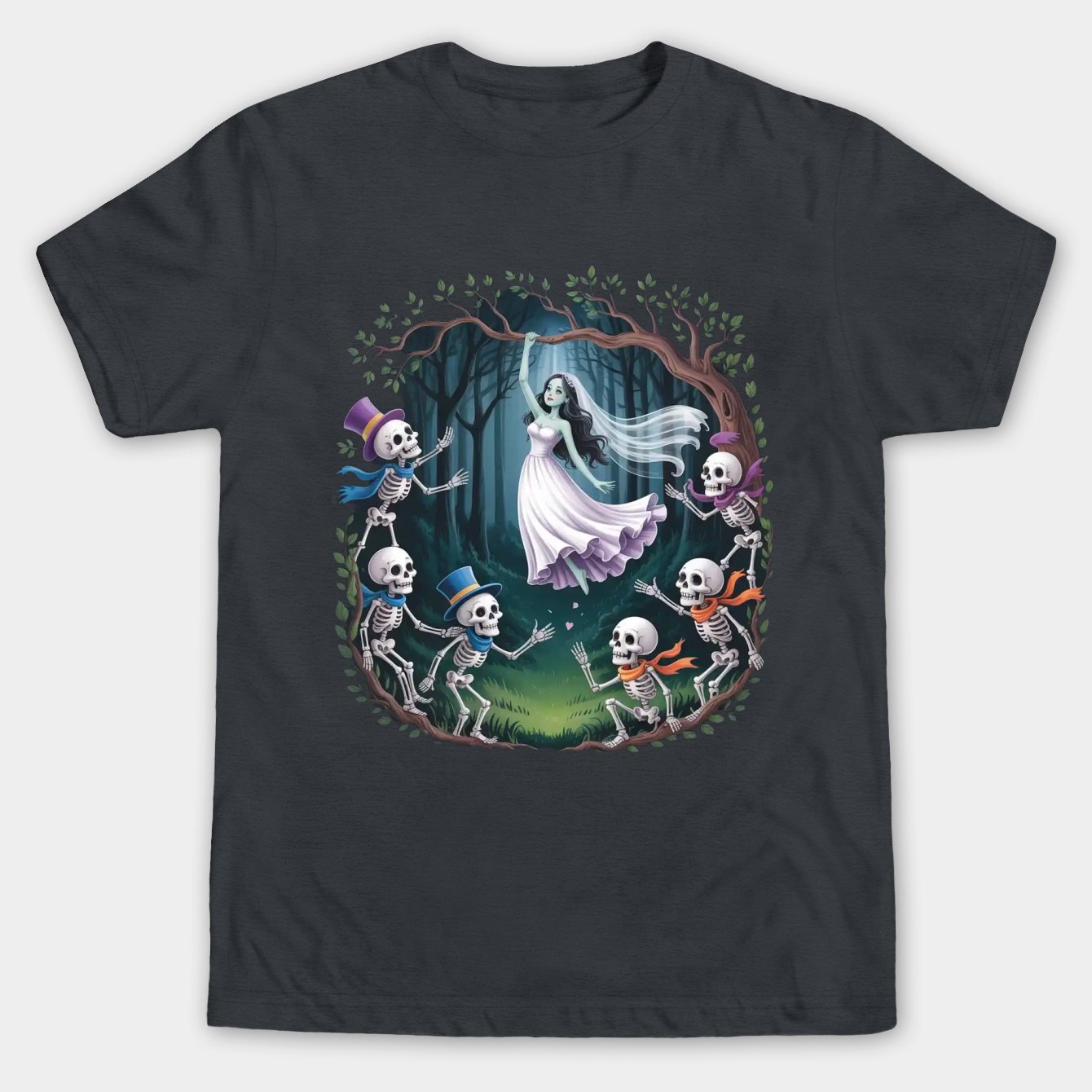 Corpse Bride The Swing Men's Big & Tall T-shirt