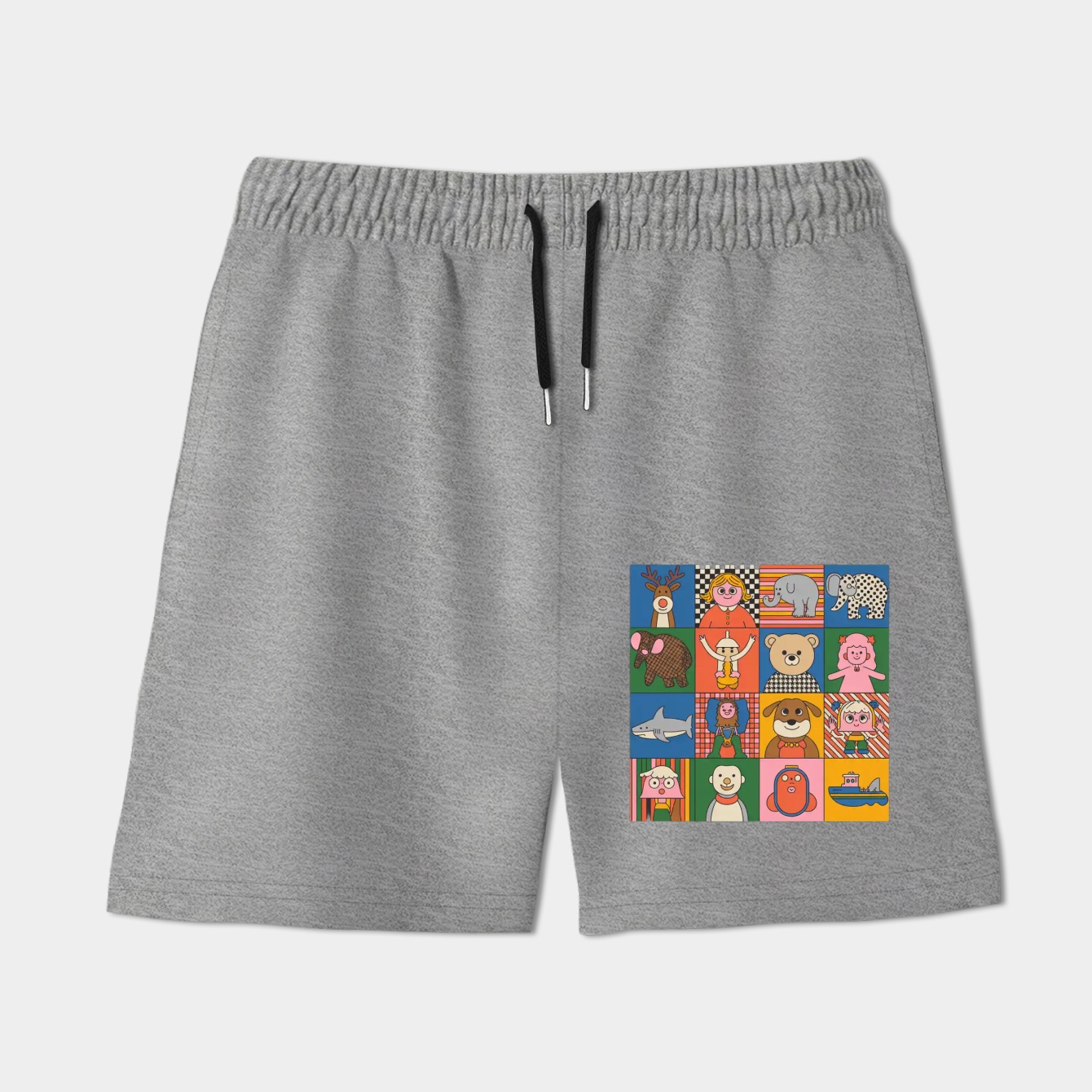 Misfit Squares Women's Shorts