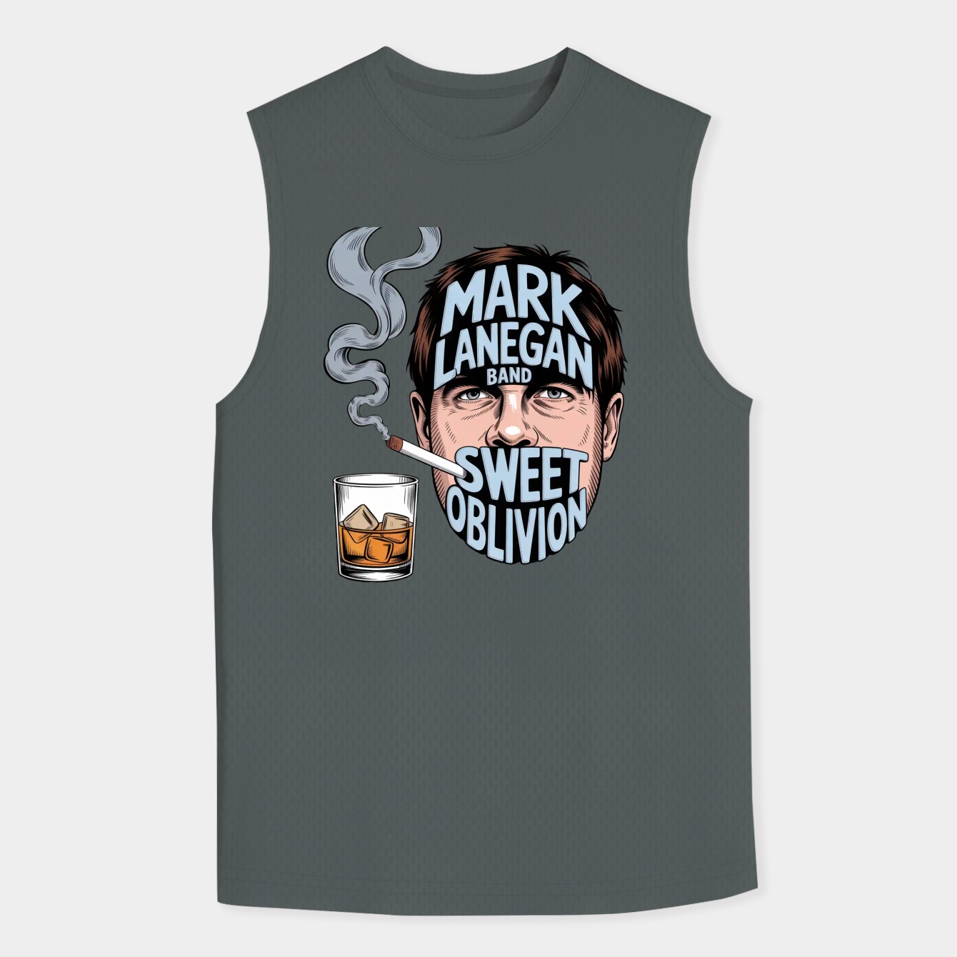 Mark Lanegan Men's Big & Tall Tank Top