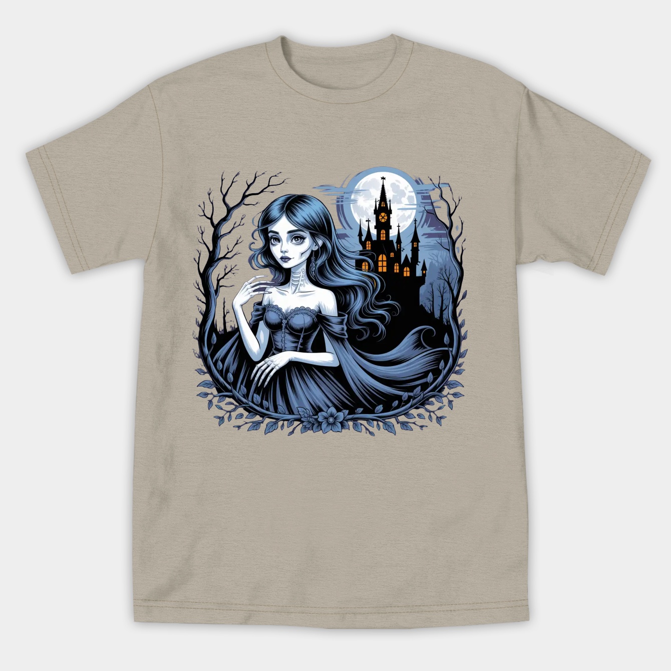 The Corpse Bride Women's Athletic Performance T-Shirt