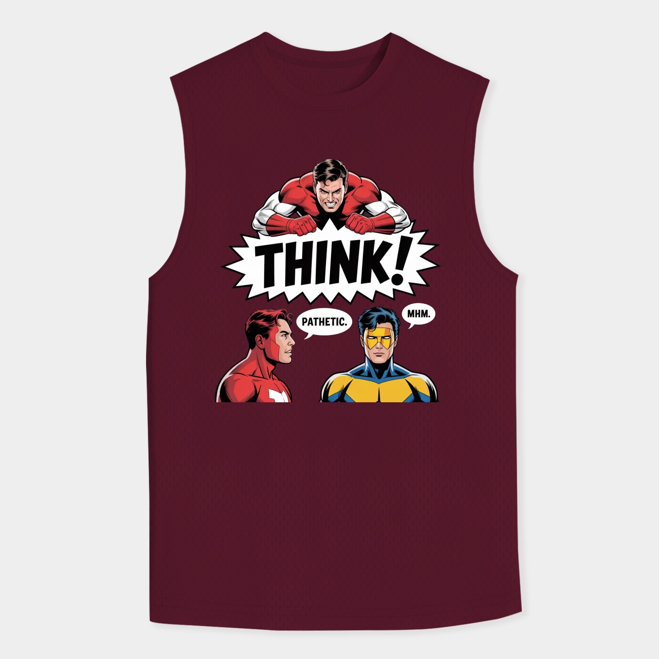 Invincible Memes Sticker Men's Tank Top