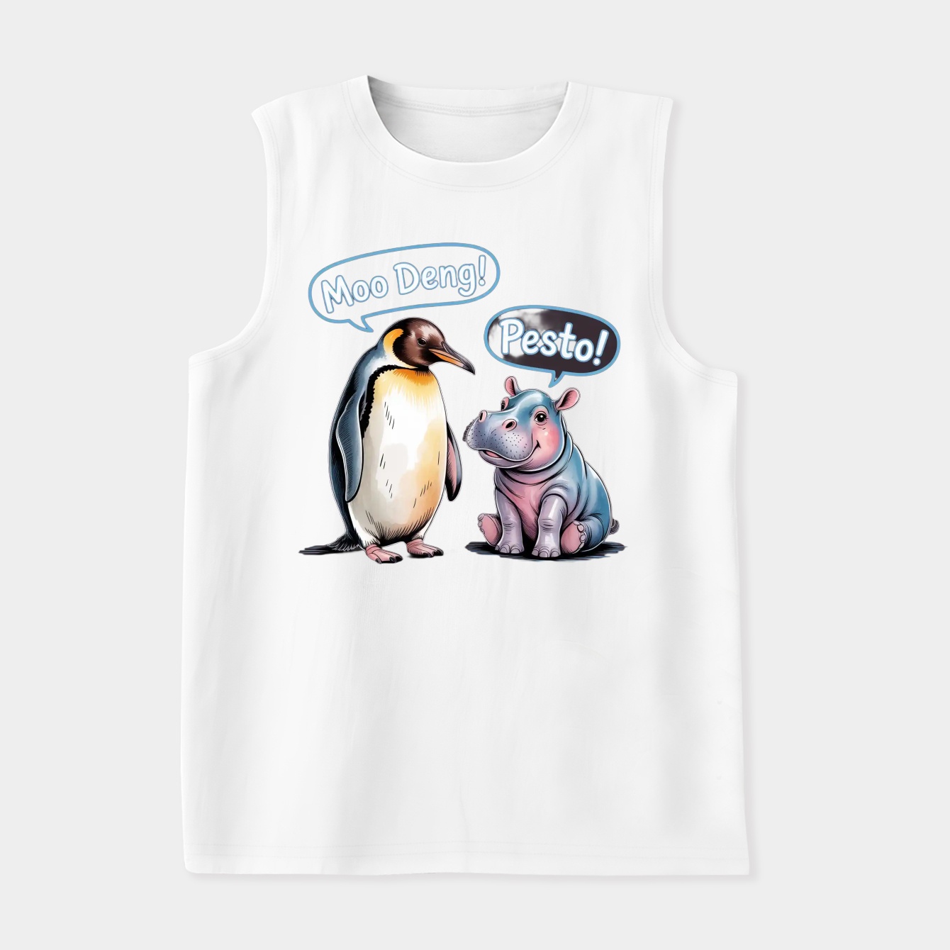 MOO-DENG Women's Soft Tank Top