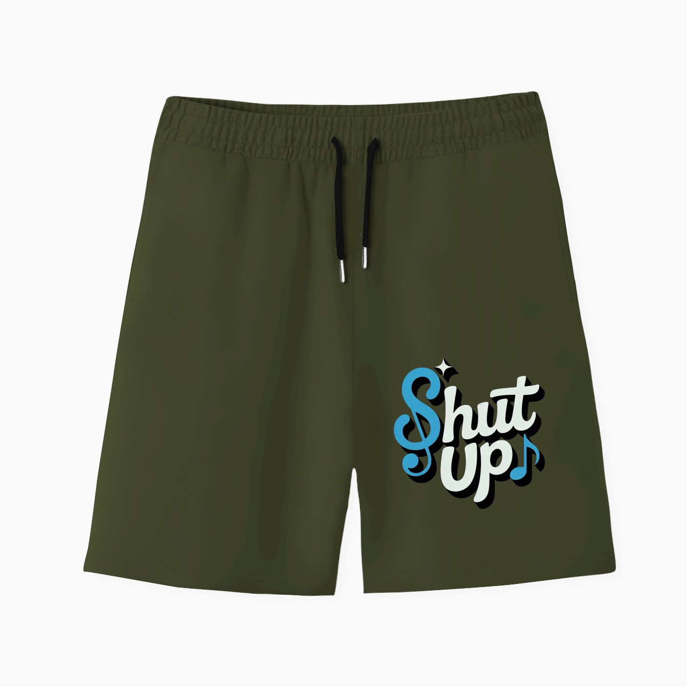 Shut up Men's Quick-Dry Athletic Shorts