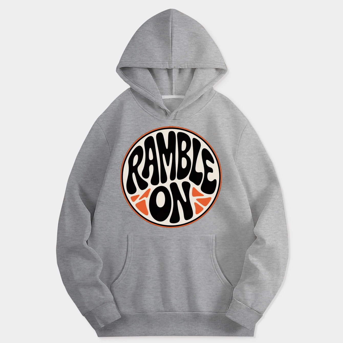 Ramble On Circle Design Women's Hoodie