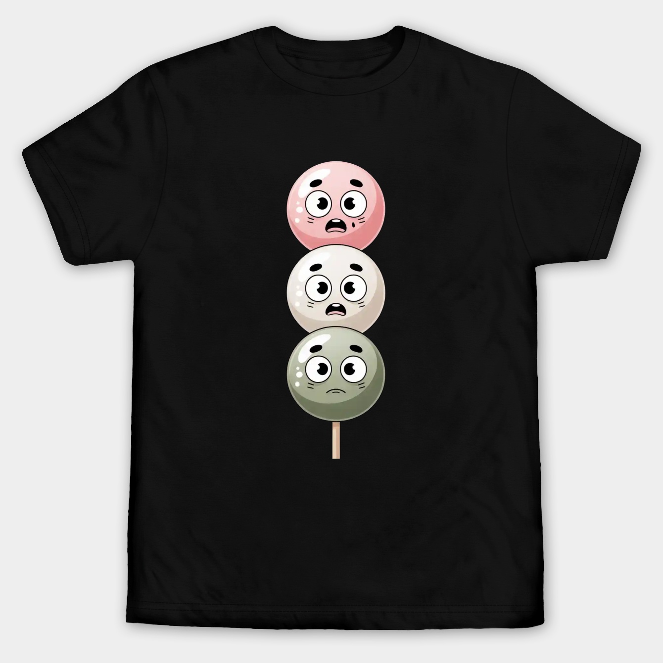 Kashira Spirits Dango Stack Men's Big & Tall T-shirt