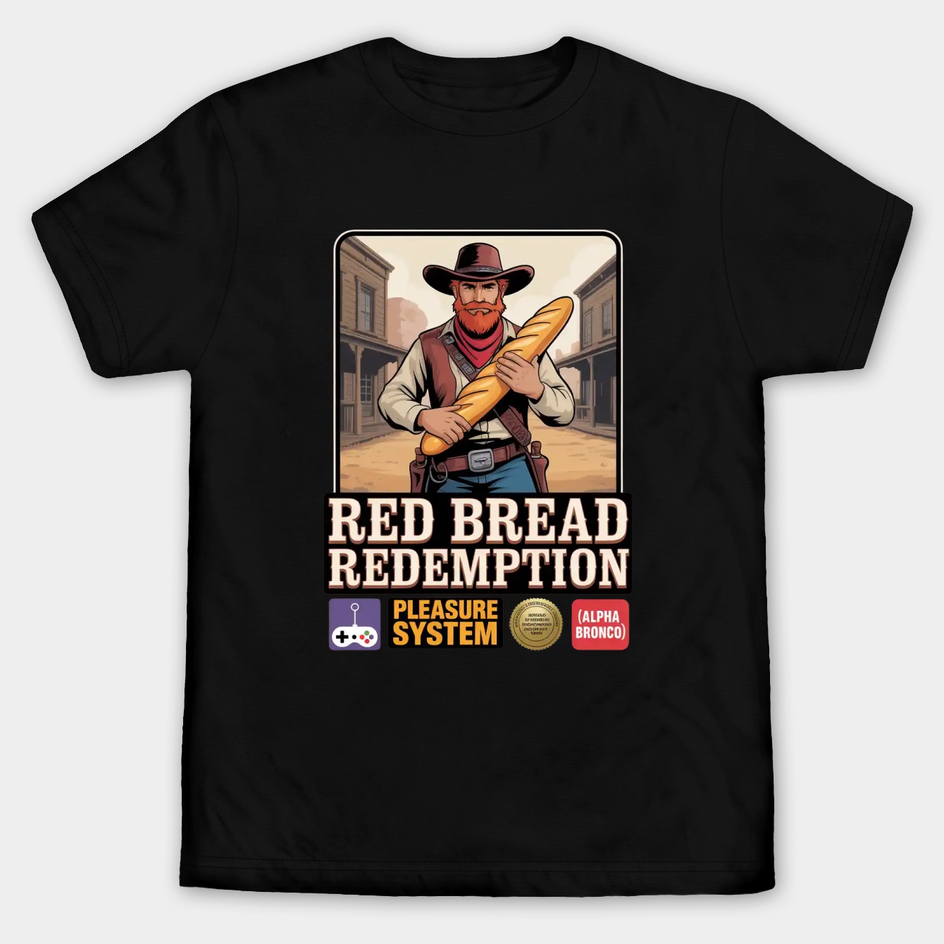 Red Bread Redemption Pleasure System Men's Big & Tall T-shirt