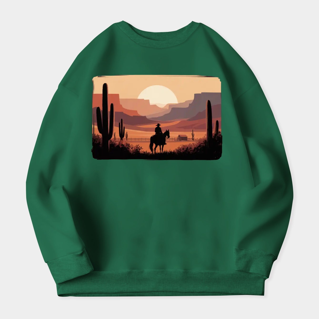 Cowboy Women's Plus Size Sweatshirt