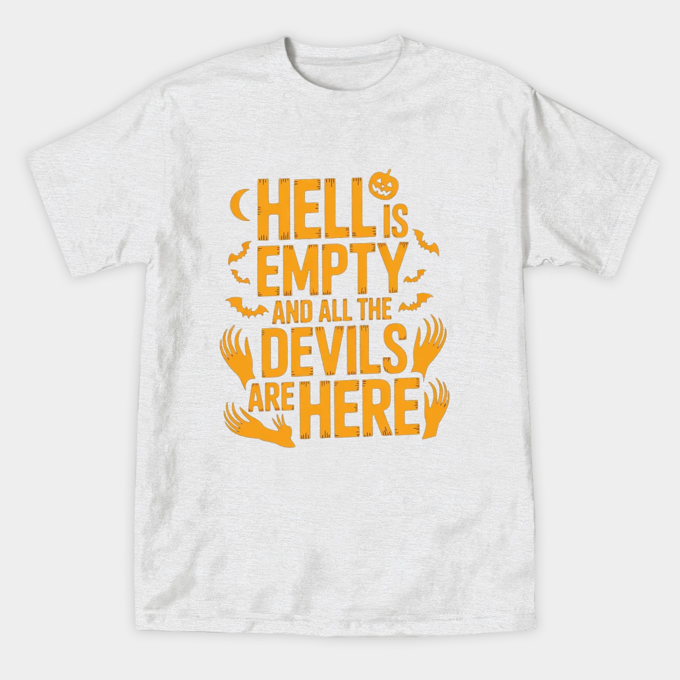 Hell Is Empty And All the Devils Are Here Women's Athletic Performance T-Shirt