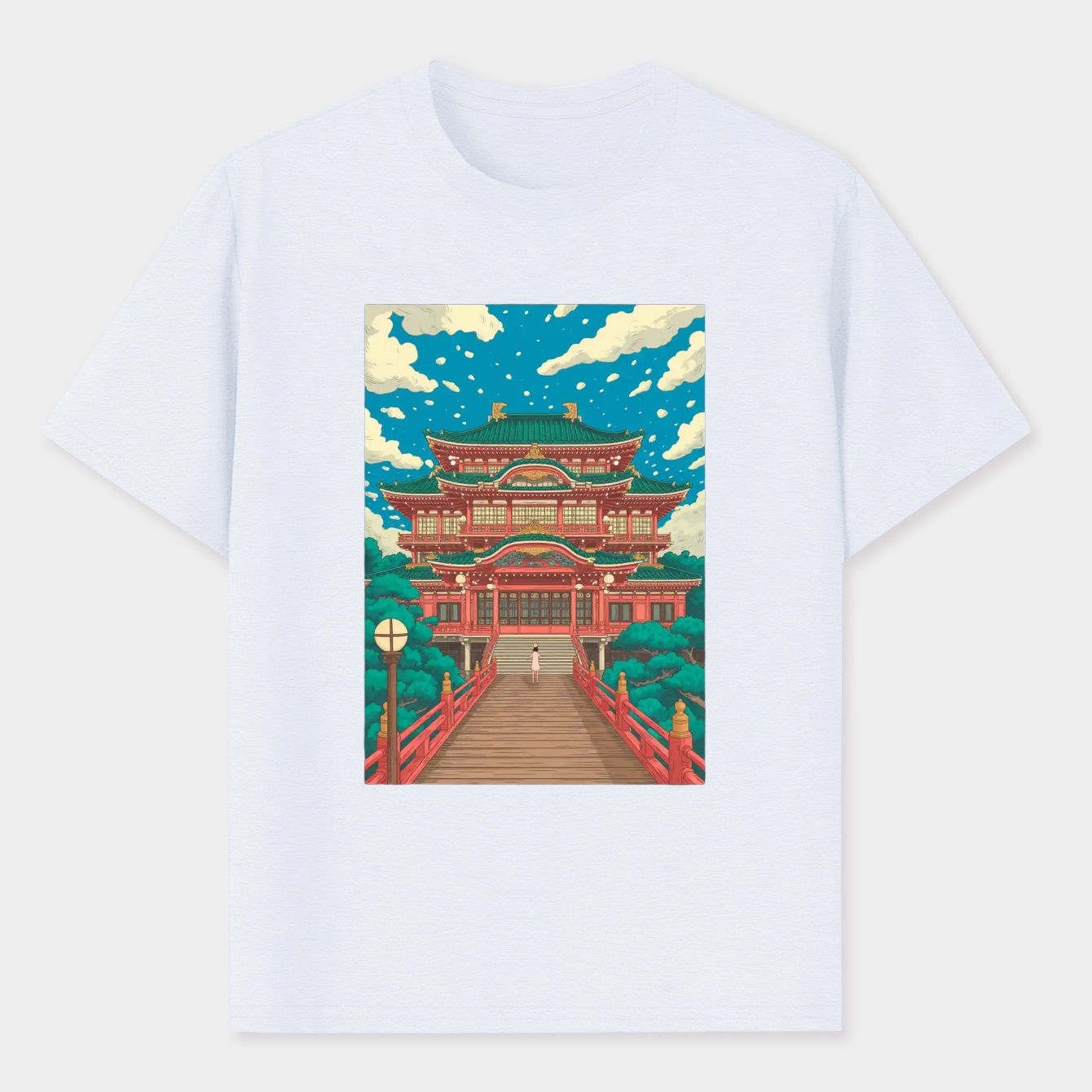 Spirited Away Men's Performance Athletic T-Shirt