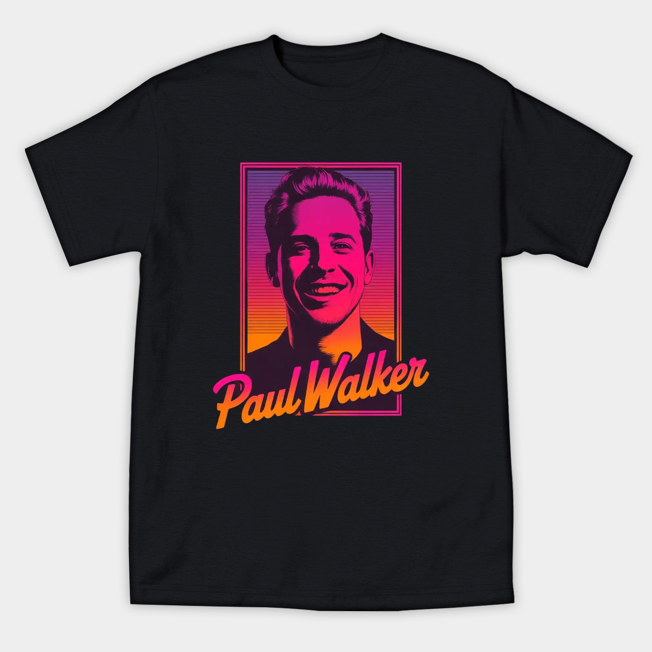 Paul Walker tribute Women's Athletic Performance T-Shirt