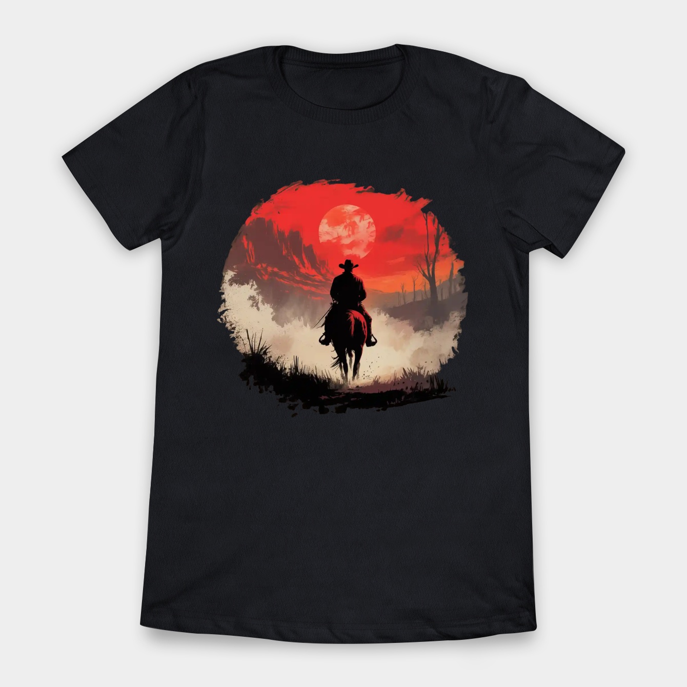 Cowboy (White) Women's T-Shirt