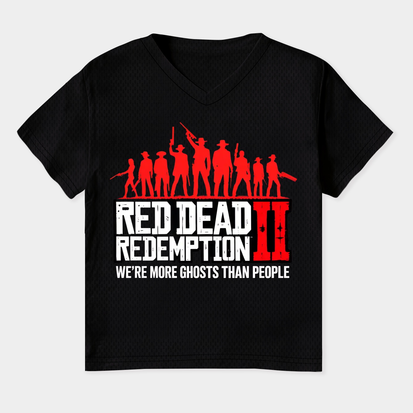 RED DEAD REDEMPTION 2 v2 Women's Plus Size V-Neck T-Shirt