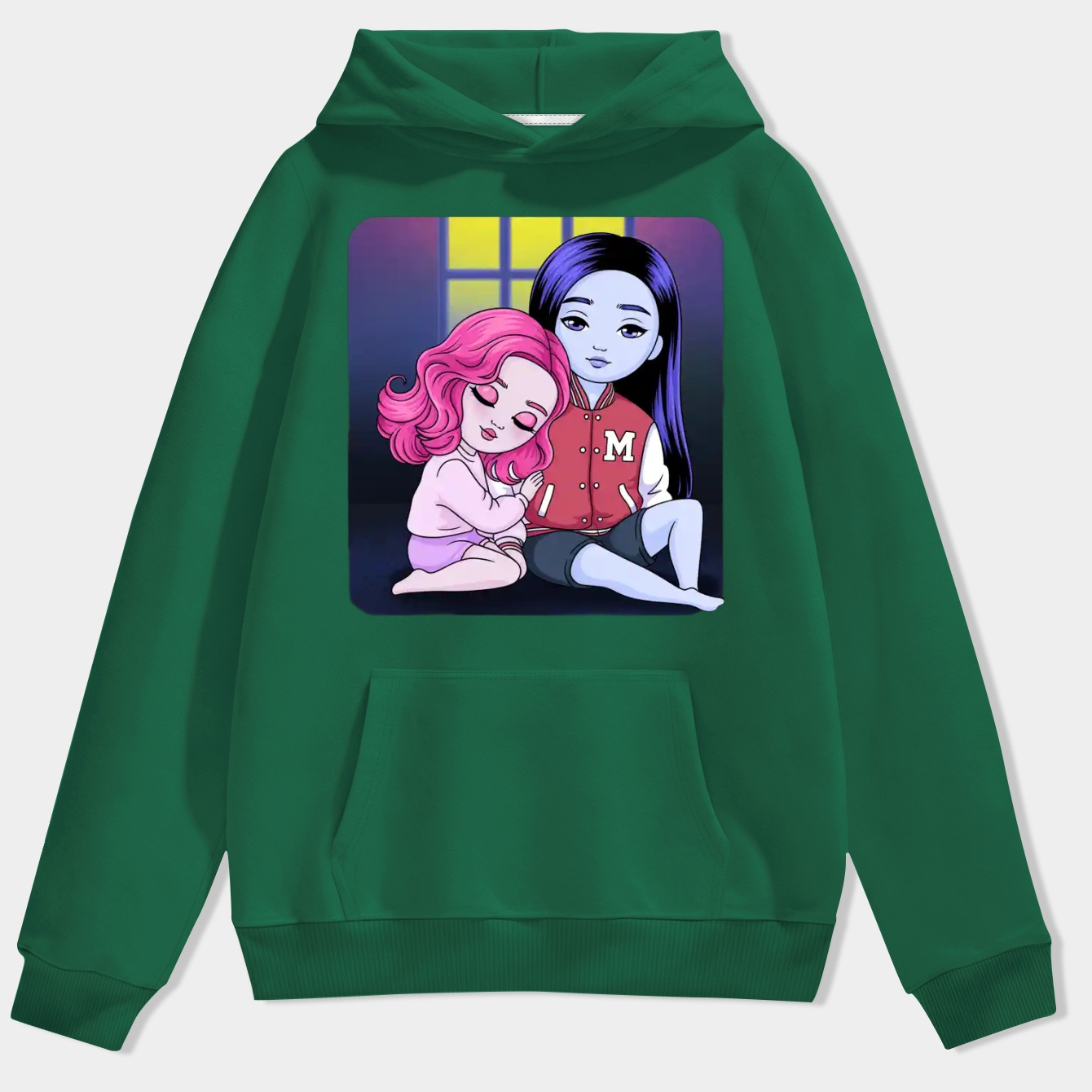 Princess Bubblegum & Marceline Men's Hoodie