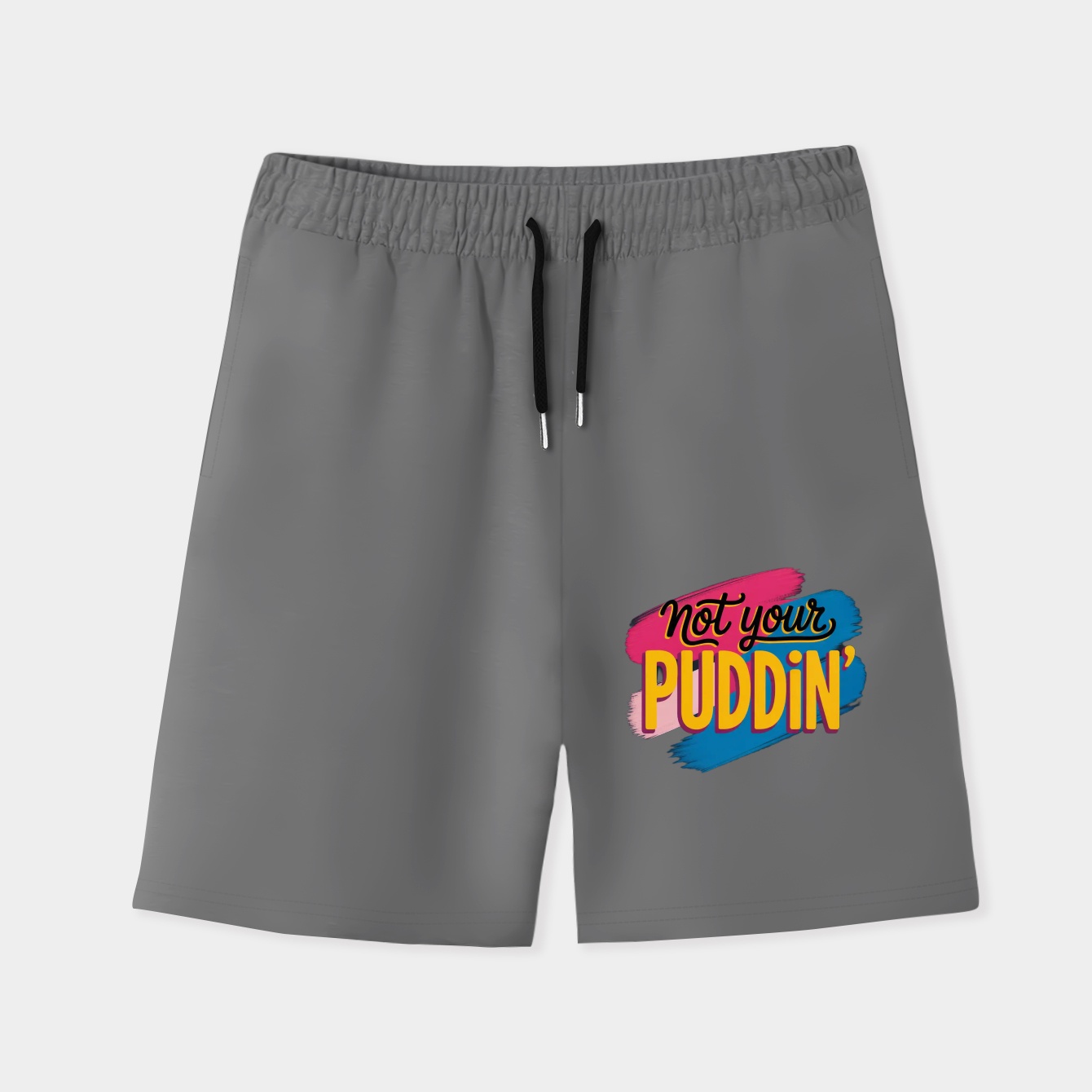 Not Your Puddin Men's Quick-Dry Athletic Shorts