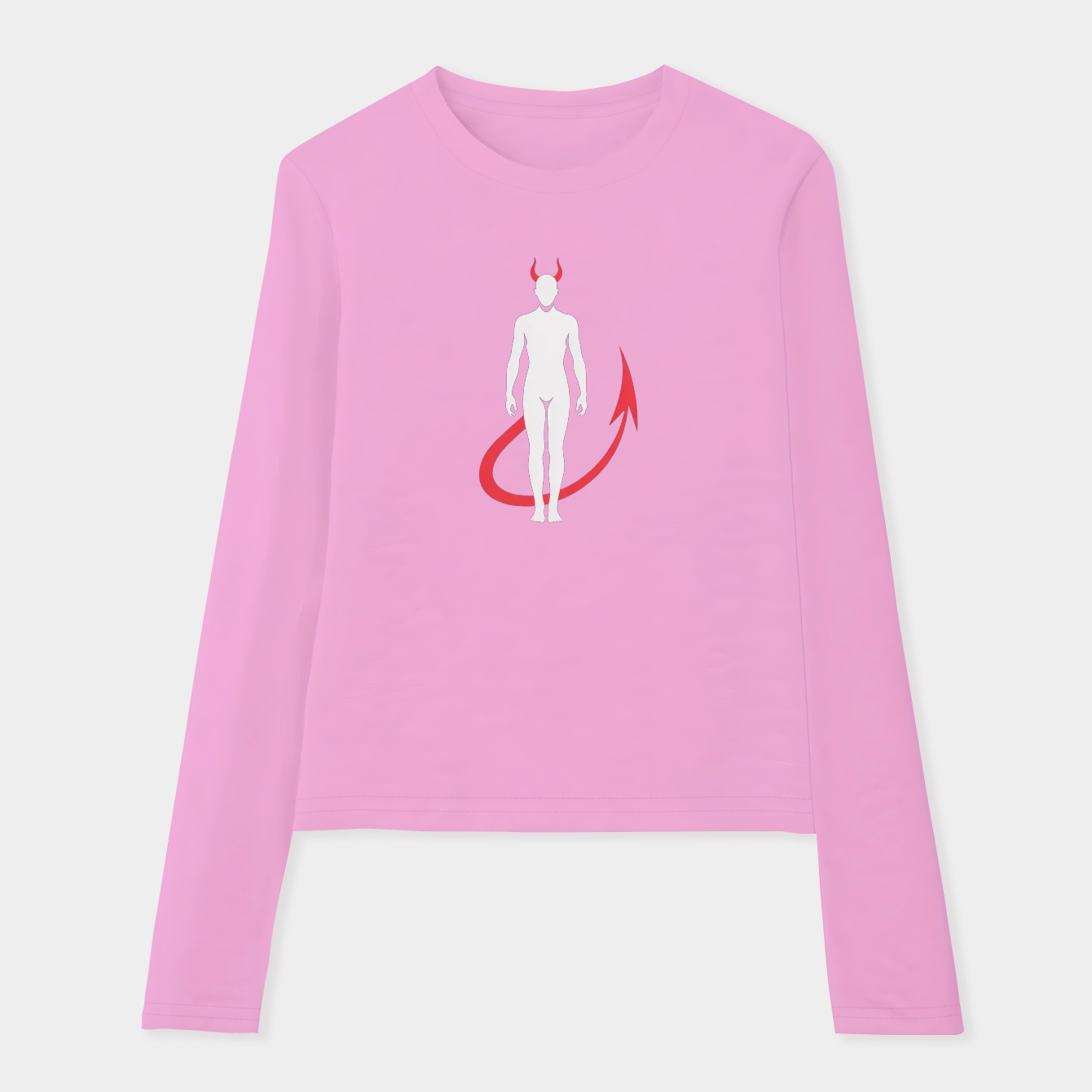 NSFW Horny Devil Women's Soft Long Sleeve T-Shirt