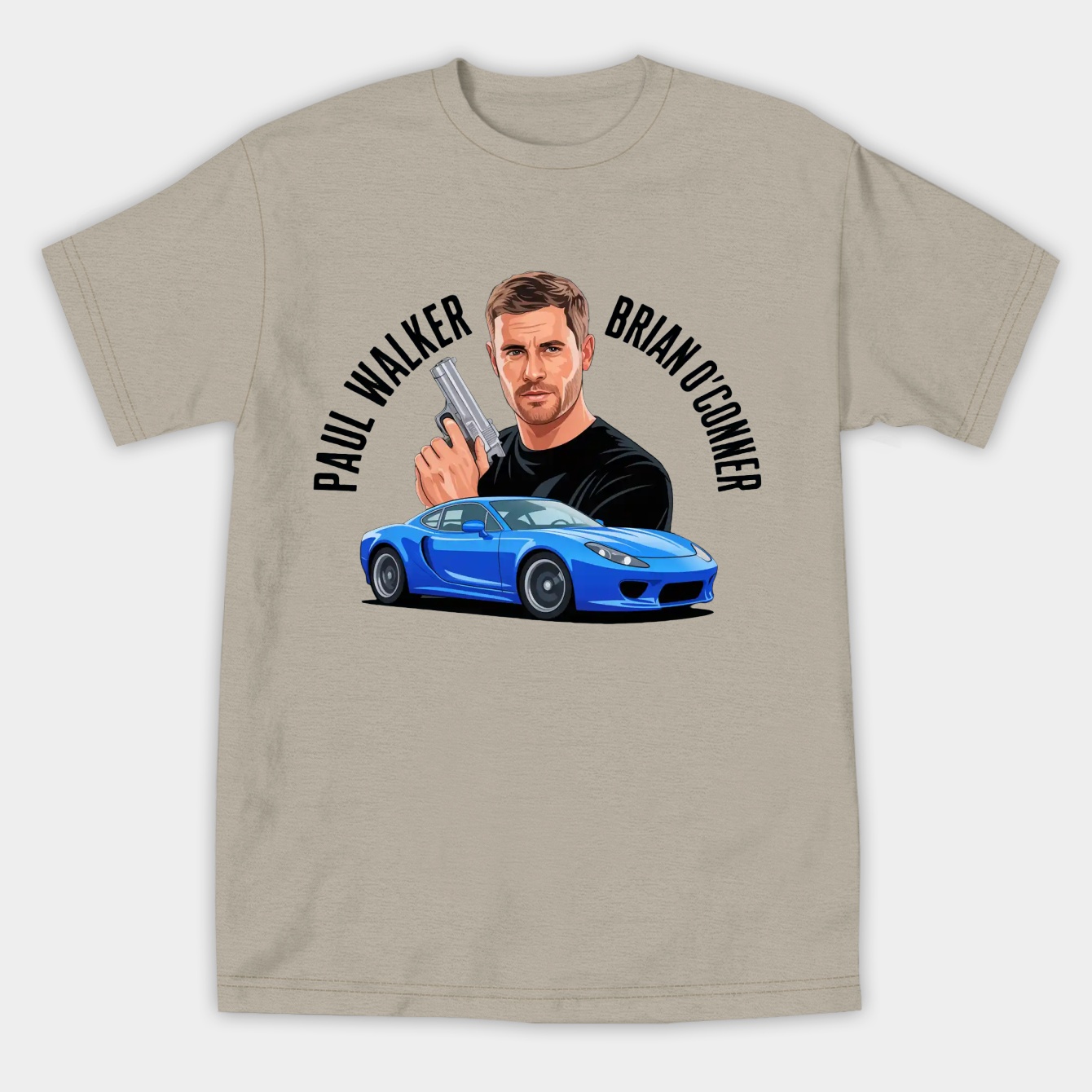 Paul Walker / Brian O'Conner Women's Athletic Performance T-Shirt