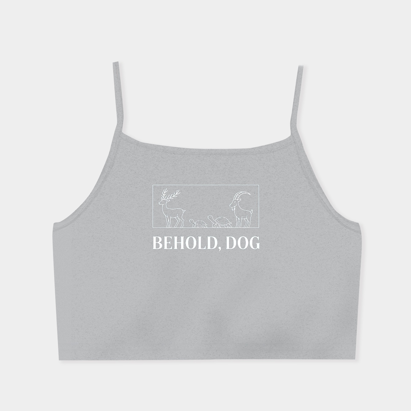 Elden Ring - Behold, Dog! - Black Women's Spaghetti Strap Tank Top