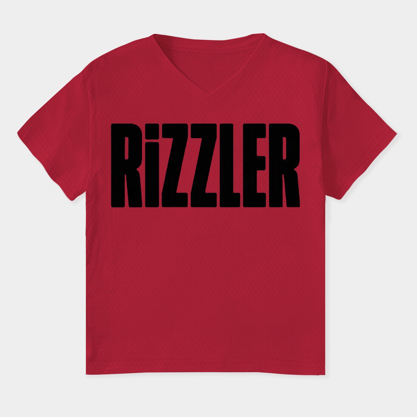 Rizzler Women's Plus Size V-Neck T-Shirt