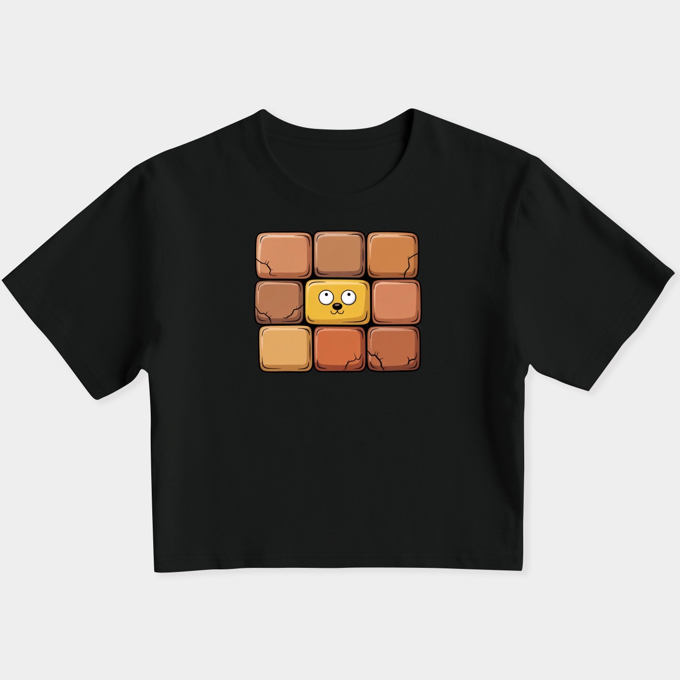 the wall dog Women's Slim Fit Baby Tee