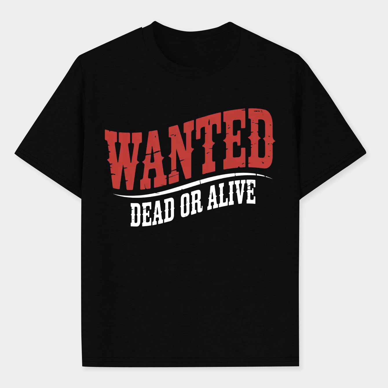 Wanted Dead or Alive Men's Performance Athletic T-Shirt