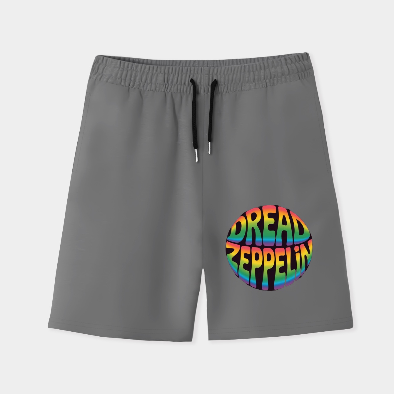 Dread Logo Rainbow Men's Quick-Dry Athletic Shorts