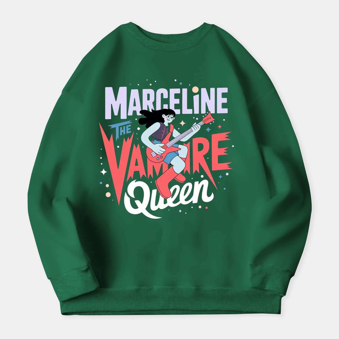 Marceline the Vampire Queen Women's Crewneck Sweatshirt