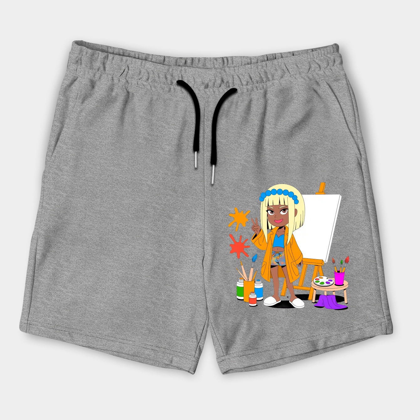 Angie Yonaga!!! Men's Shorts