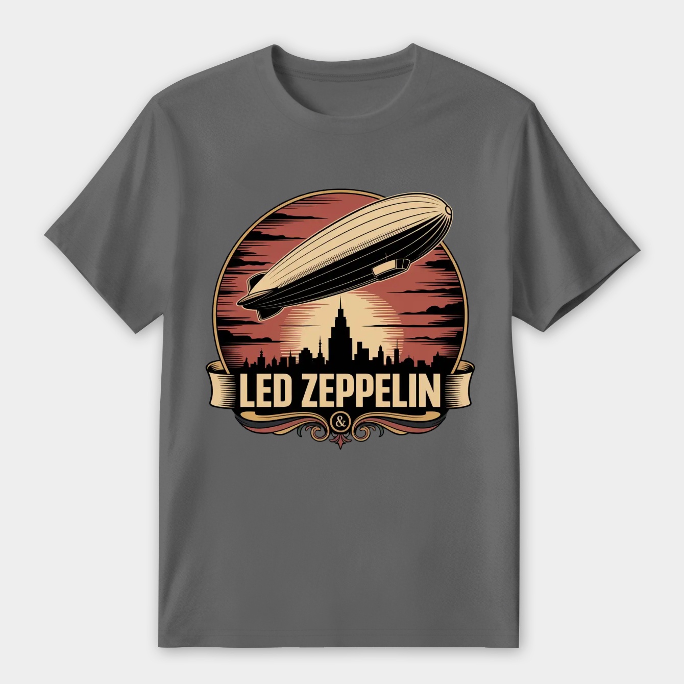 Zep's Timeless Echo Ensemble Women's Premium Soft T-Shirt