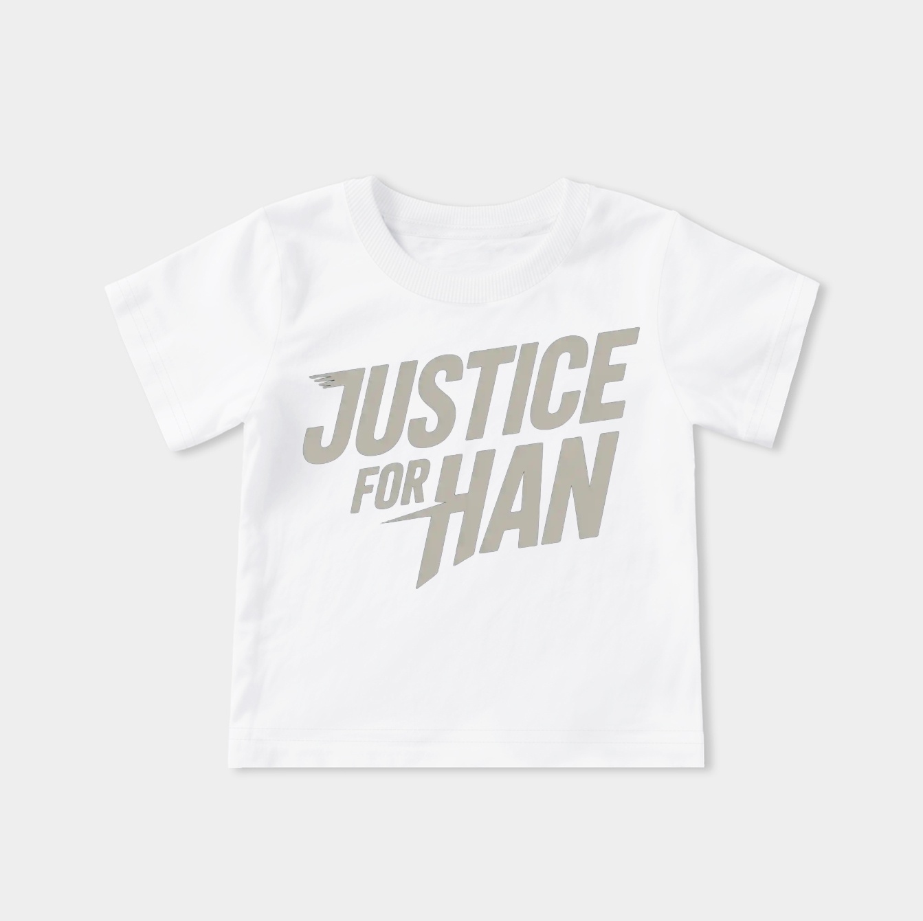 Justice for Han Light Gray Youth Classic T-Shirt