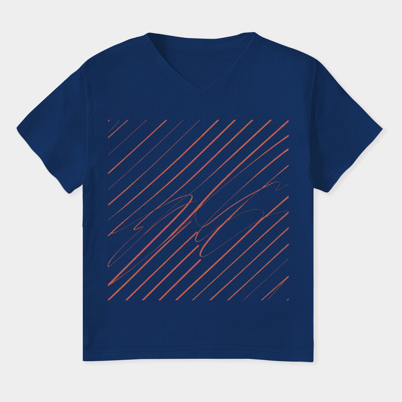 lines Women's Plus Size V-Neck T-Shirt