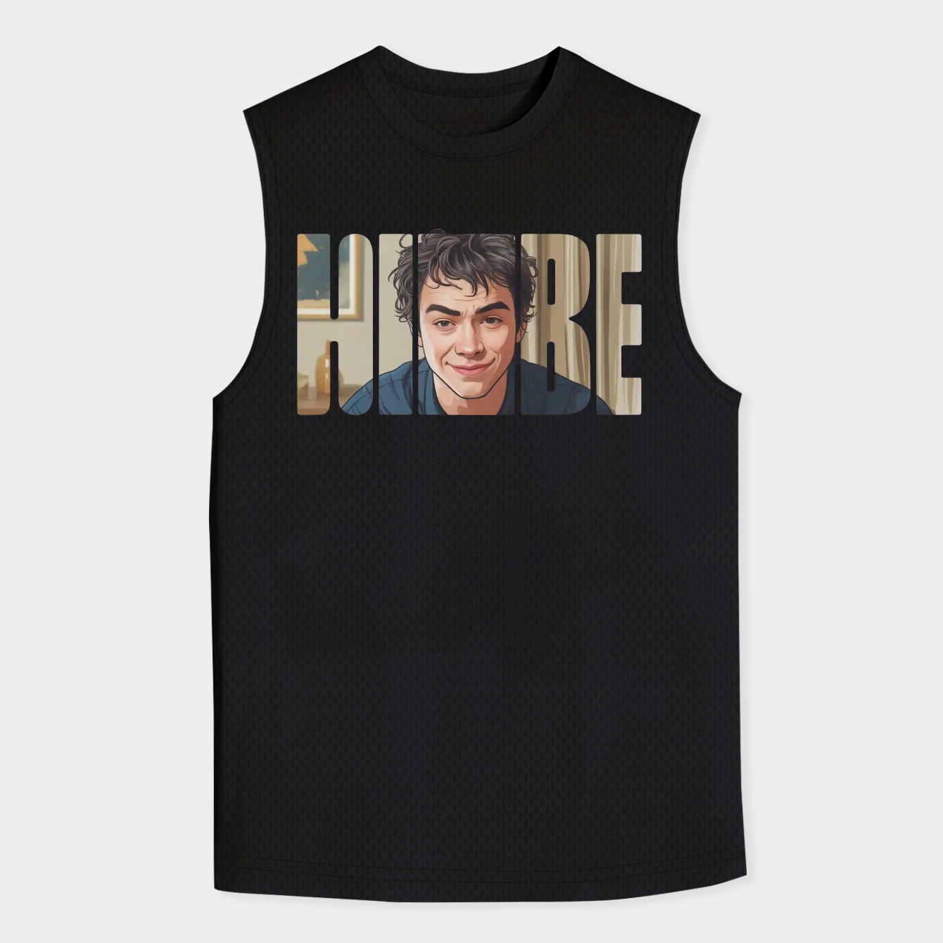 Rodrick Grin Men's Big & Tall Tank Top