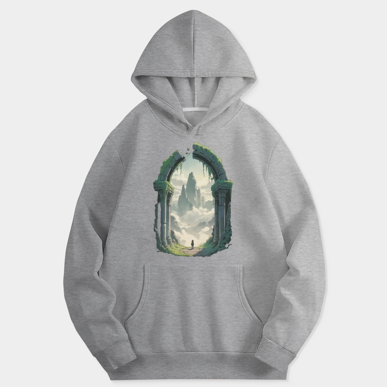 The hidden Temple - A Dreamy Anime Artwork