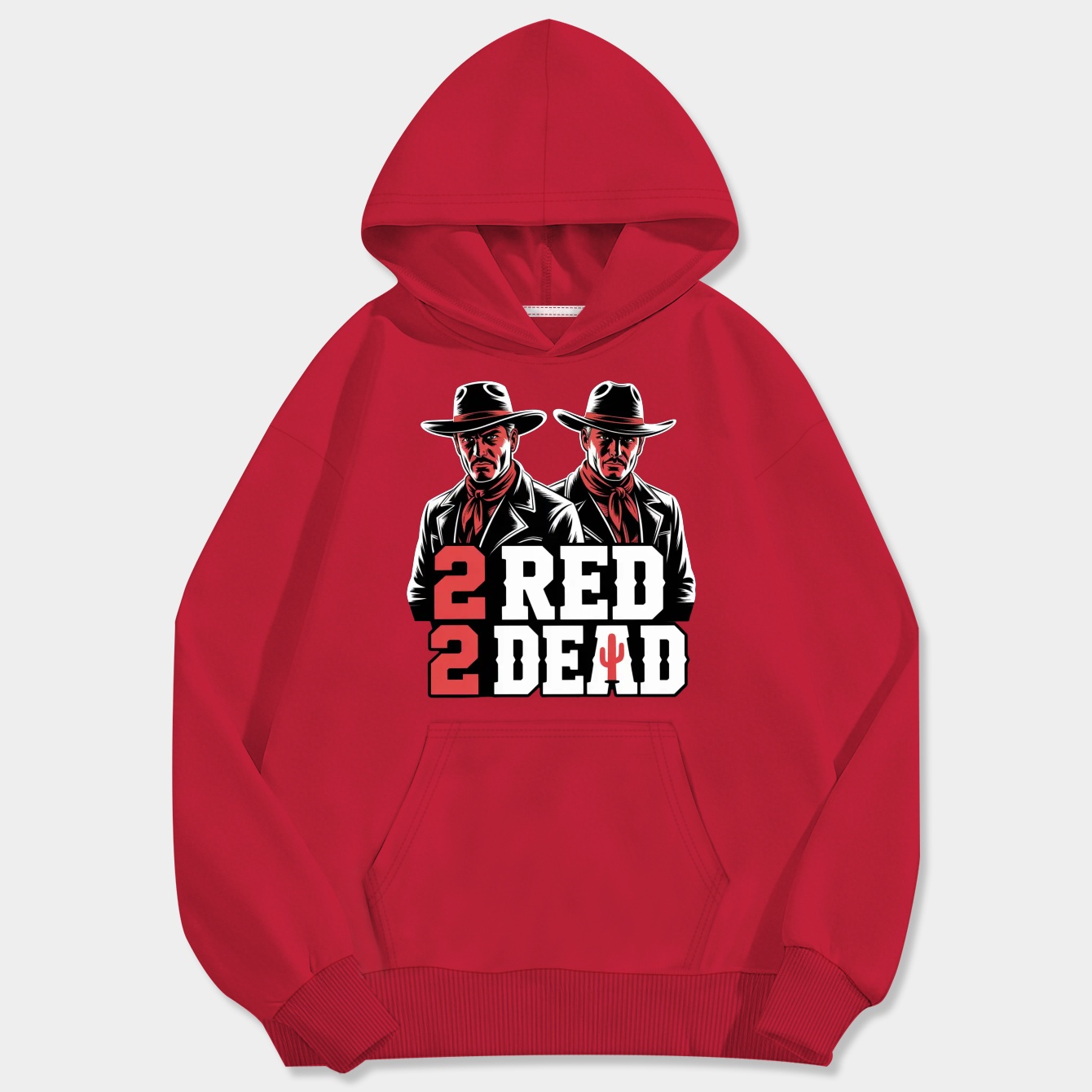 2 Red 2 Dead Men's Big & Tall Hoodie