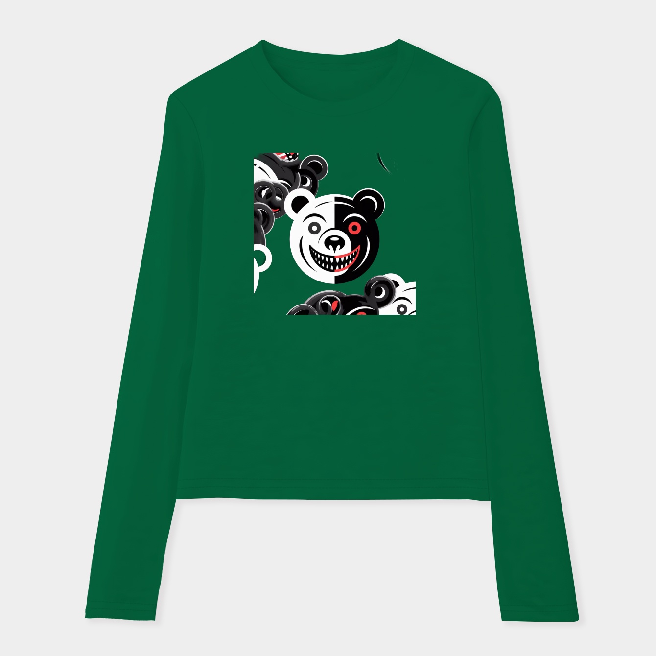 Monokuma Women's Soft Long Sleeve T-Shirt