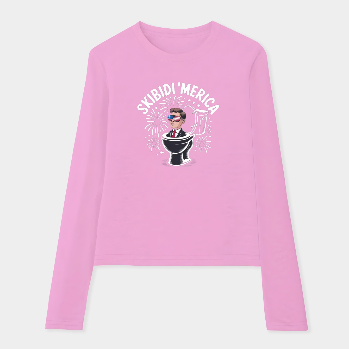 Skibidi 'Merica Donald Trump Skibidi Toilet 4th Of July