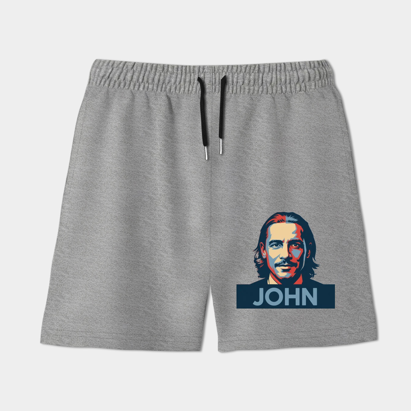 John Pop Art Portrait Poster Women's Shorts