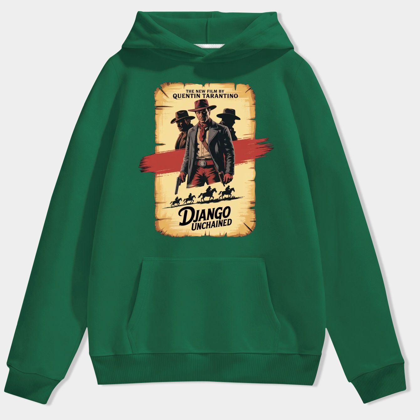 Django Unchained - Poster Men's Hoodie