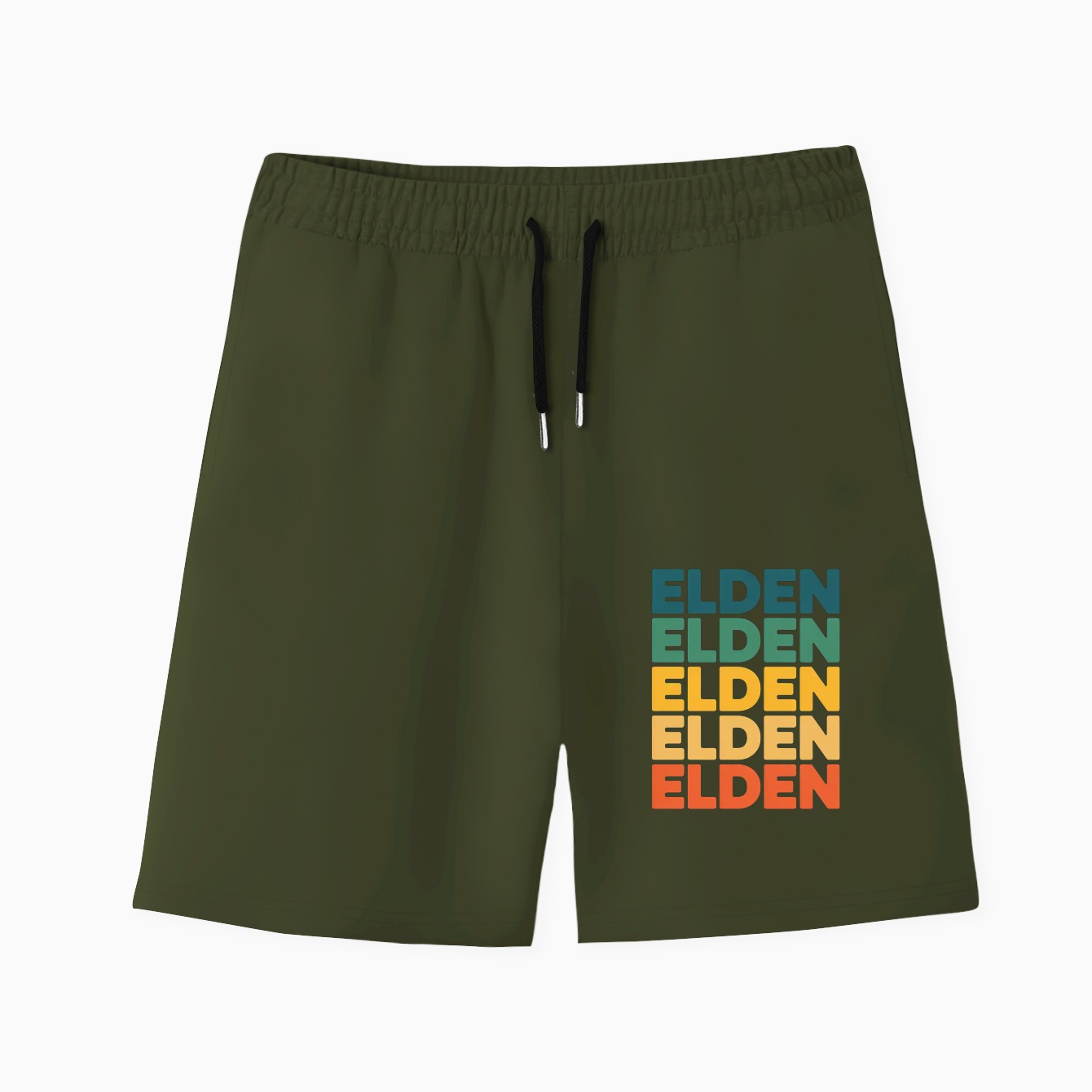 Elden Ring Color Men's Quick-Dry Athletic Shorts