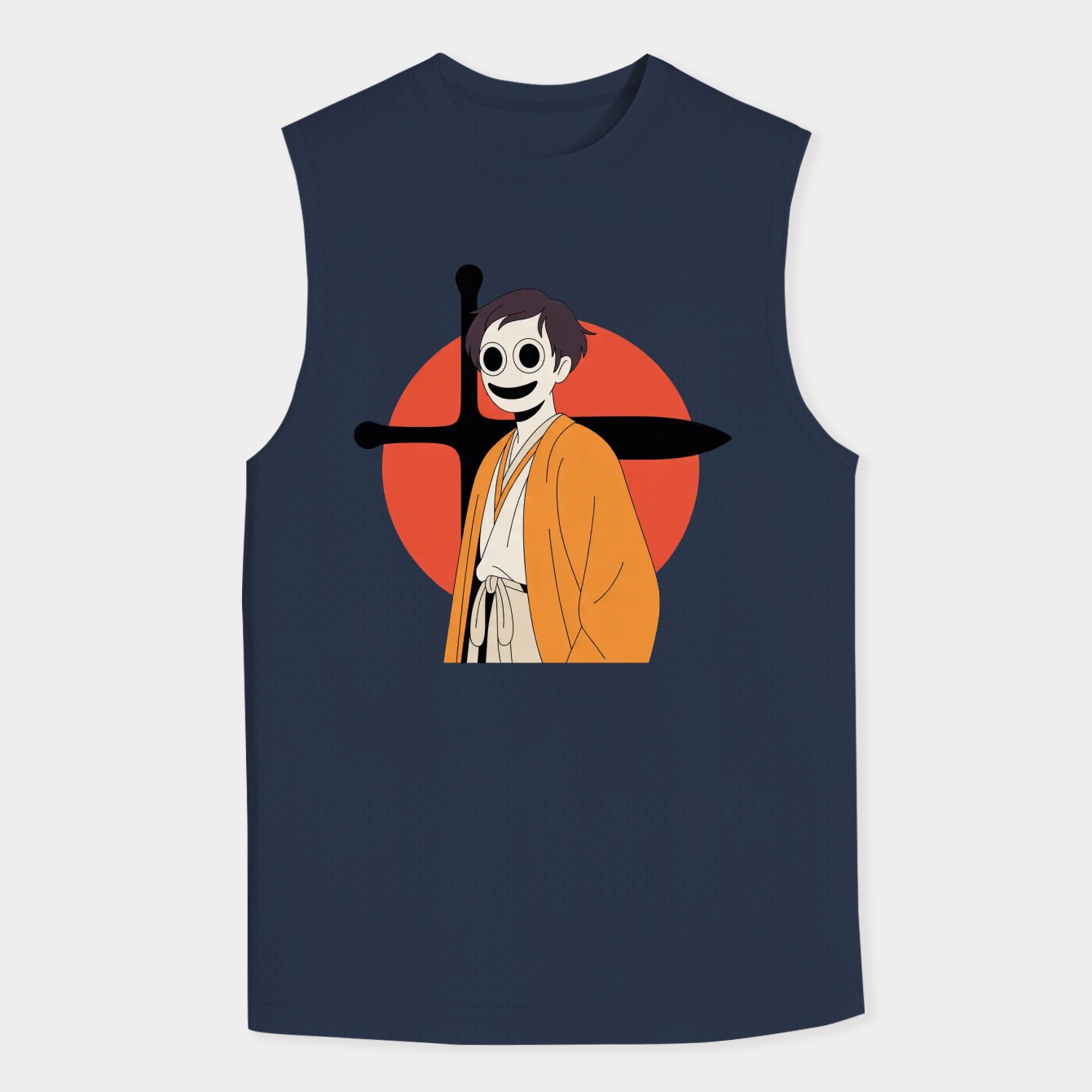 Ghosted Away Men's Big & Tall Tank Top