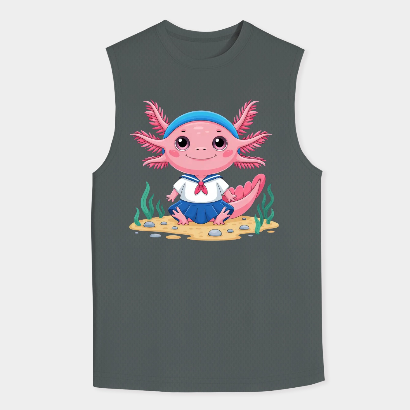 Harley The Axolotl, Product Colour: Orange
