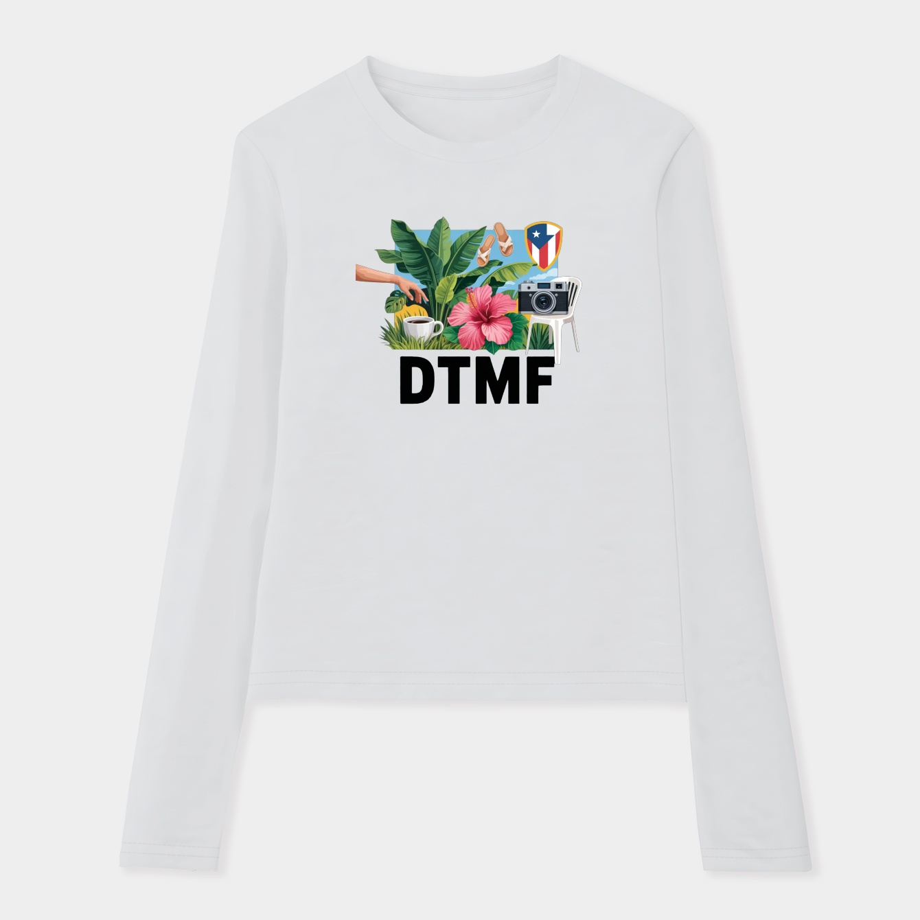 DTmF Bad Bunny Women's Soft Long Sleeve T-Shirt