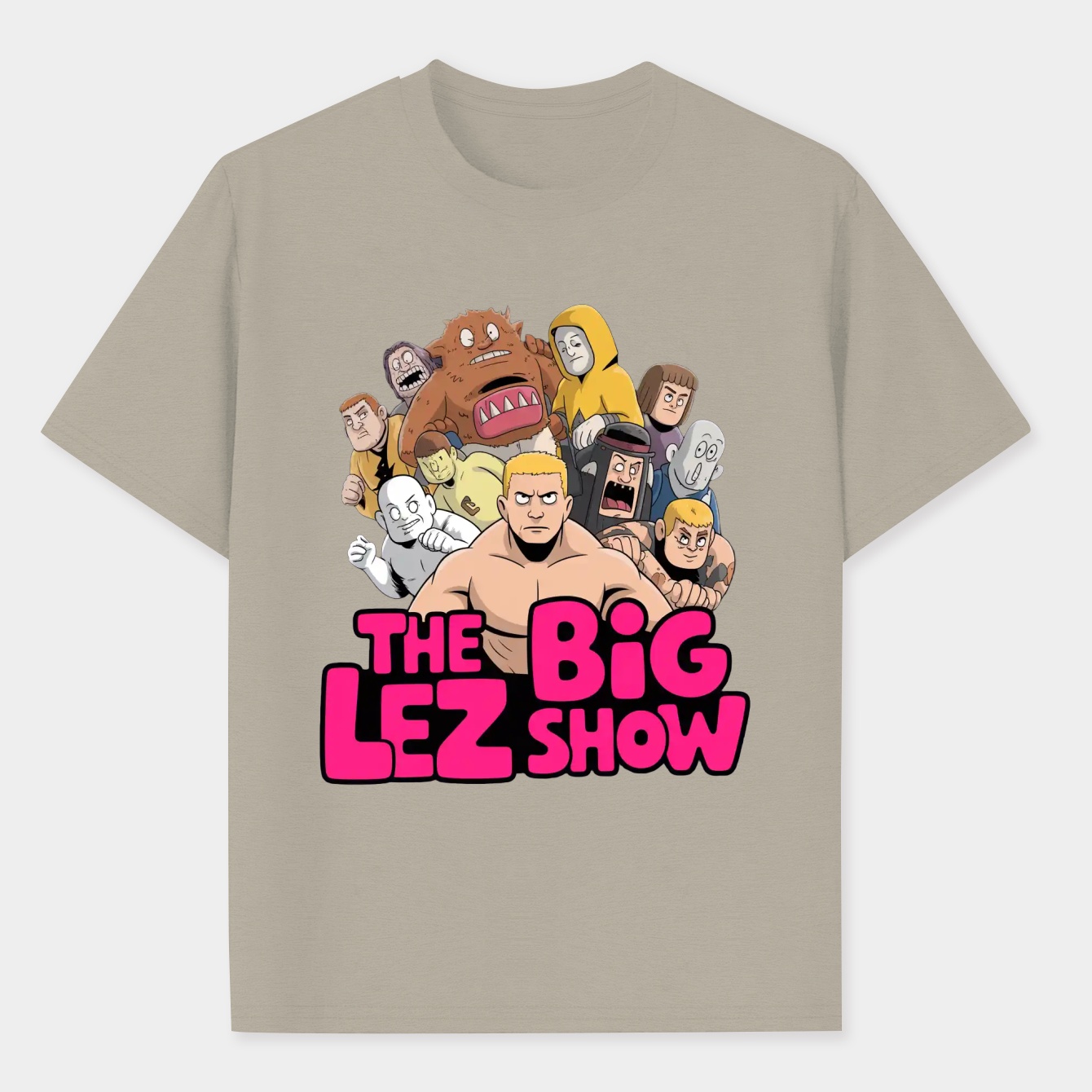 The Big Lez Show Men's Performance Athletic T-Shirt