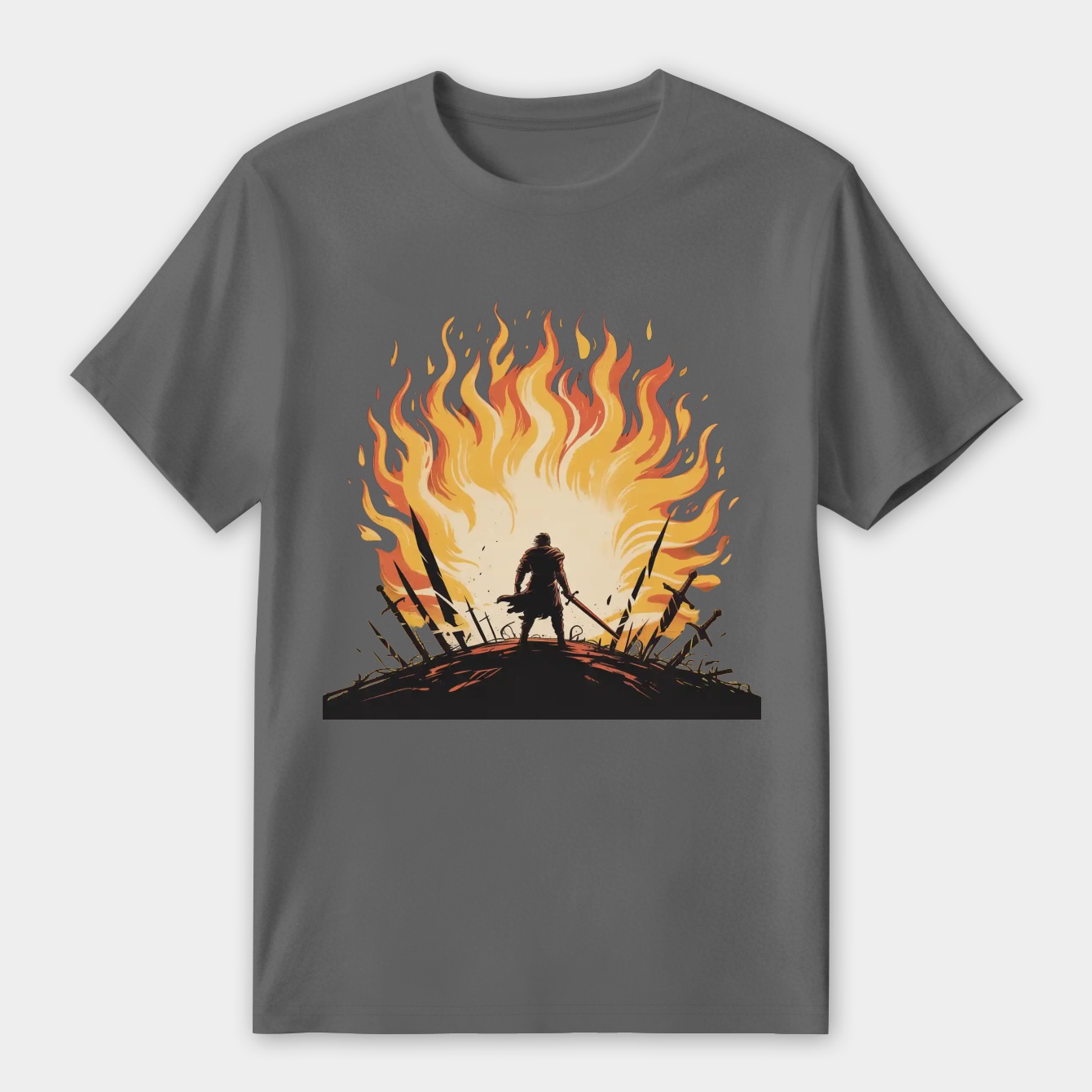 elden ring fantasy fire circle Women's Premium Soft T-Shirt